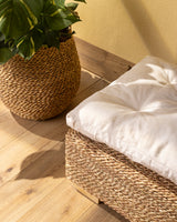 Handmade Halfa Bench with Cushion – Versatile Design
