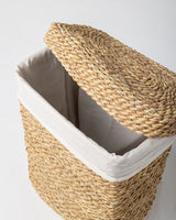 Handmade Halfa Rectangular Laundry Hamper with Lid