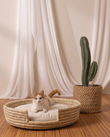 Comfortable Dog Basket Bed