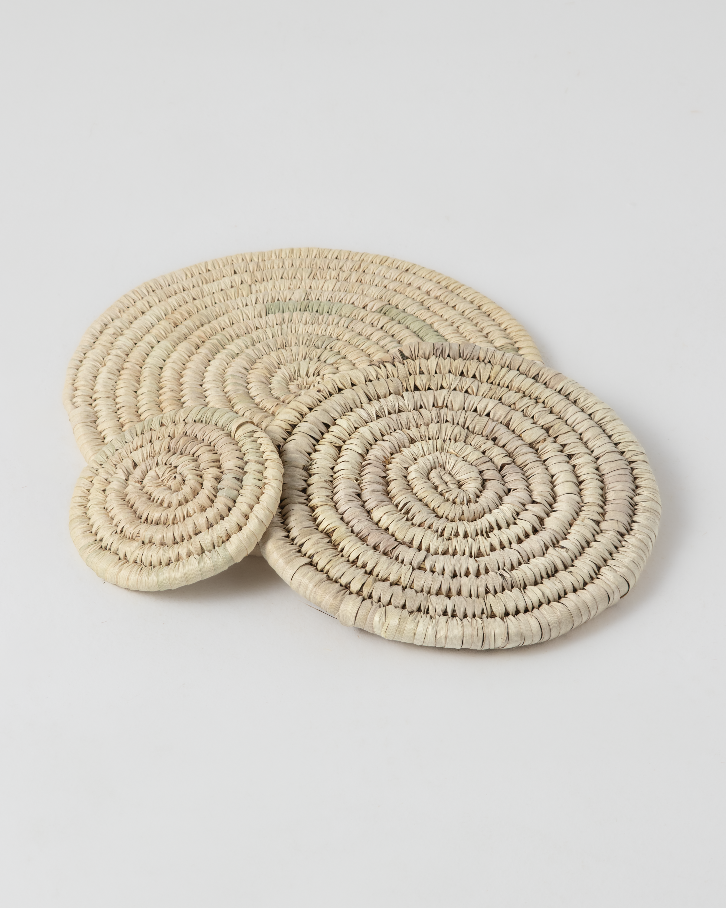 Round heat resistant placemats