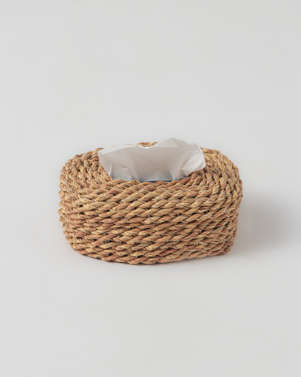 Halfa Tissue Box-Rustic Rope Tissue Box Cover