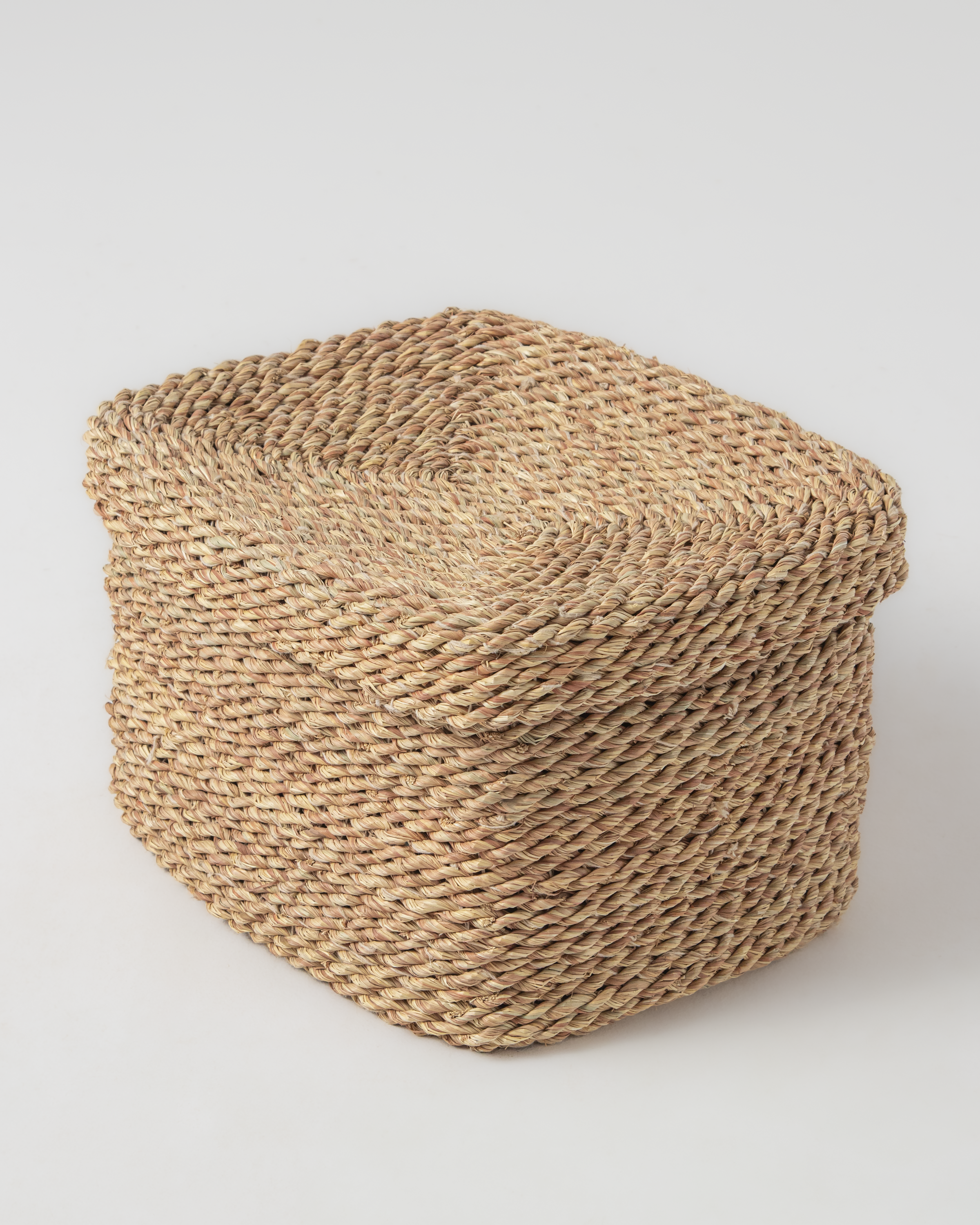 Square Halfa Basket with Lid